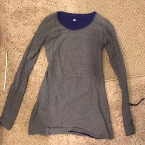 Lulu lemon long sleeve reversible shirt